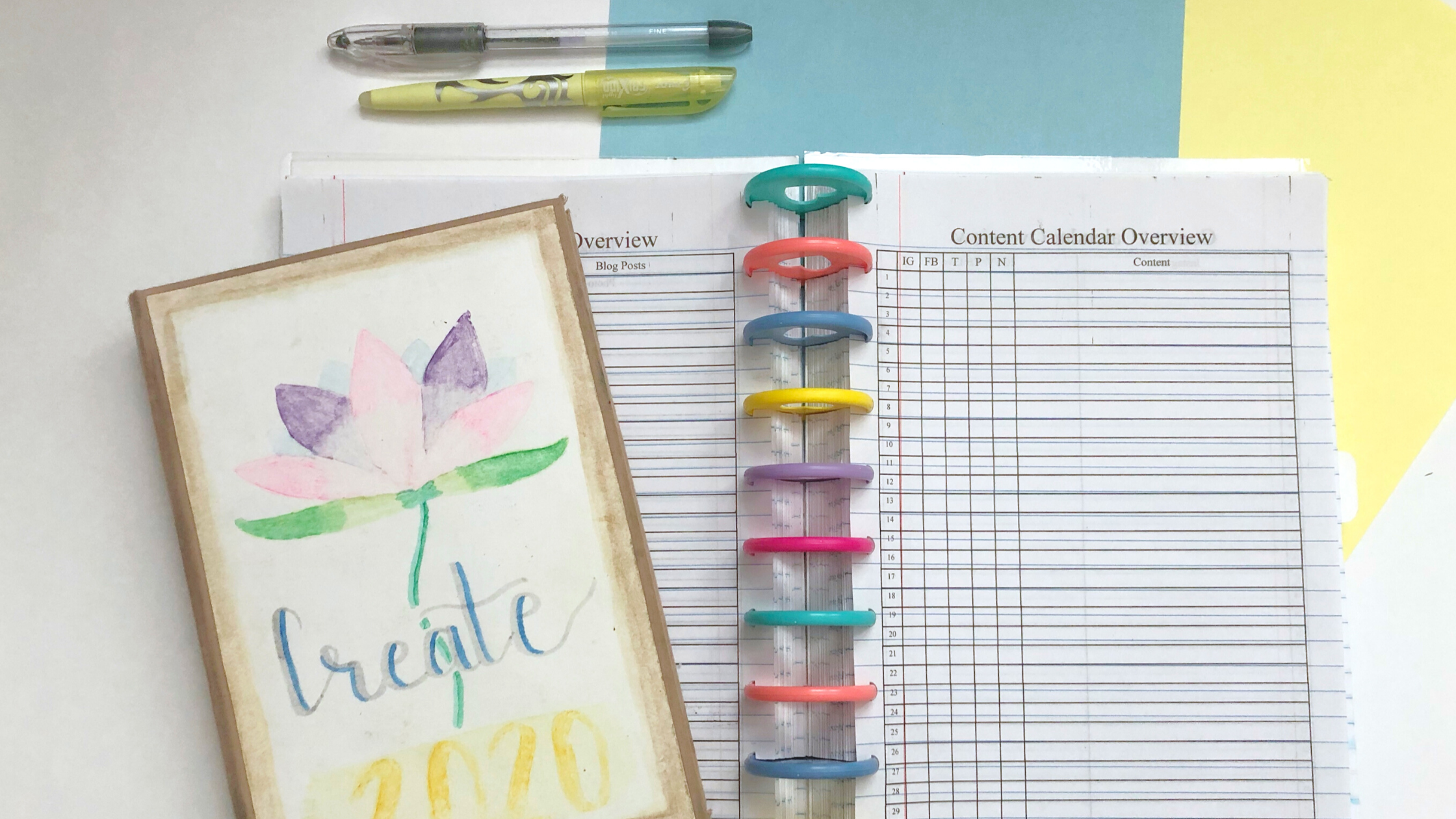 August 2020 Life Monthly Planning