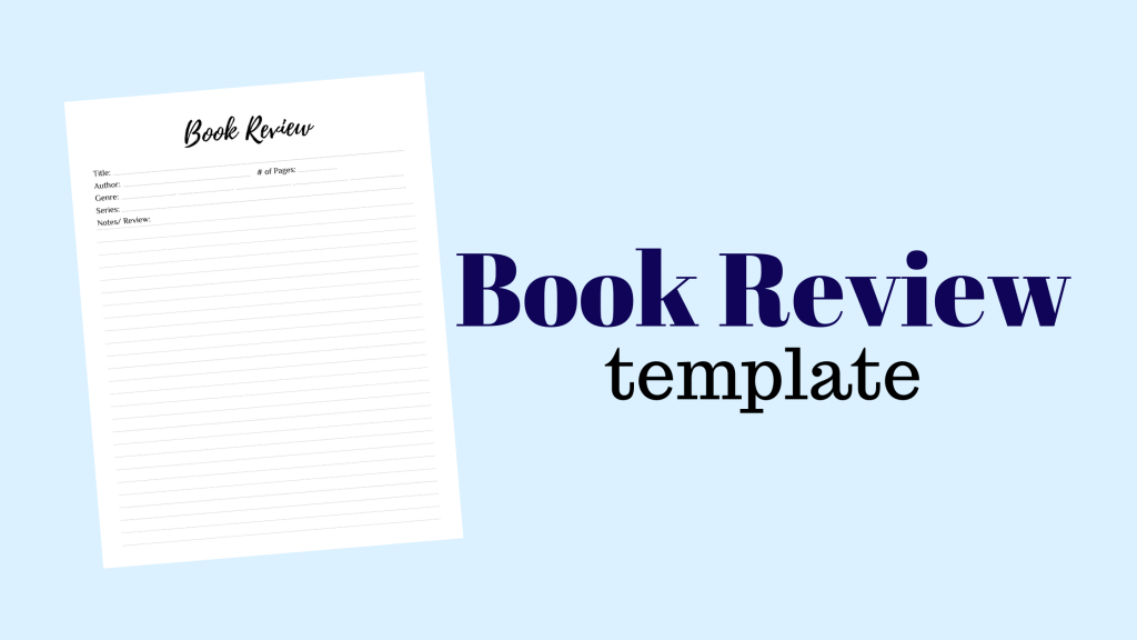 book review template