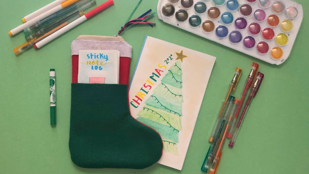 DIY Christmas Bullet Journal Kit