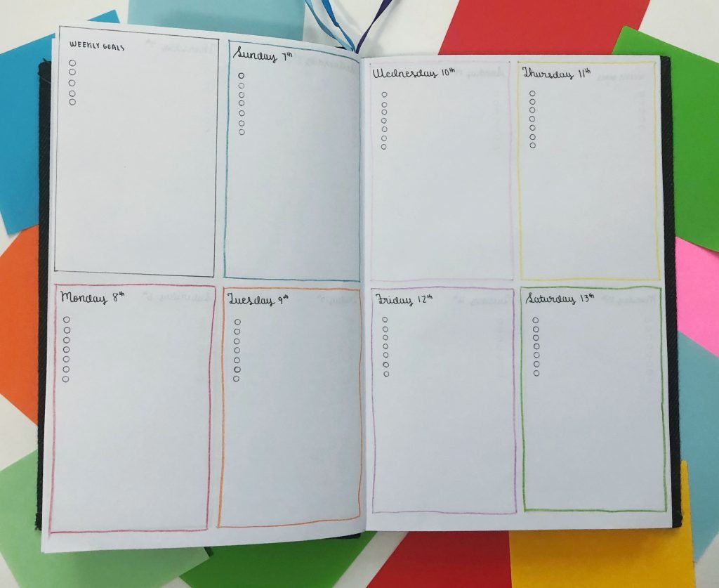 Plan With Me | March 2021 Bullet Journal Setup - Rainbow Themed | Be ...