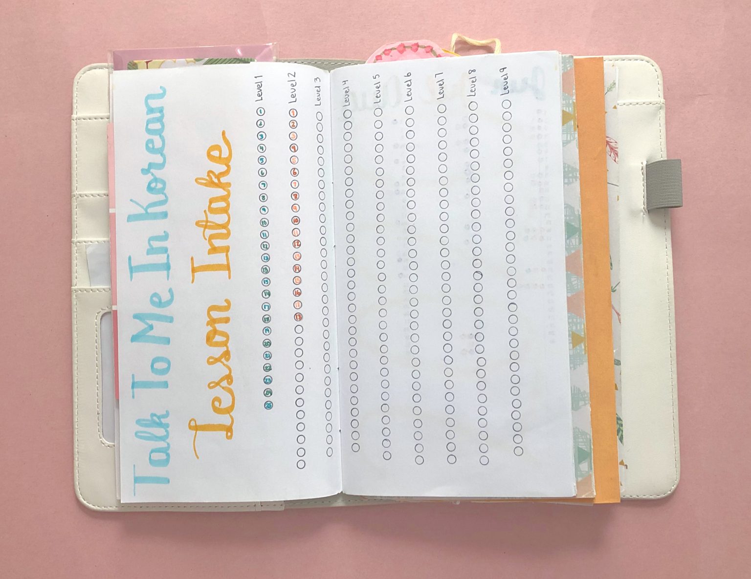 Korean Language Learning Notebooks | Be Yourself Studios
